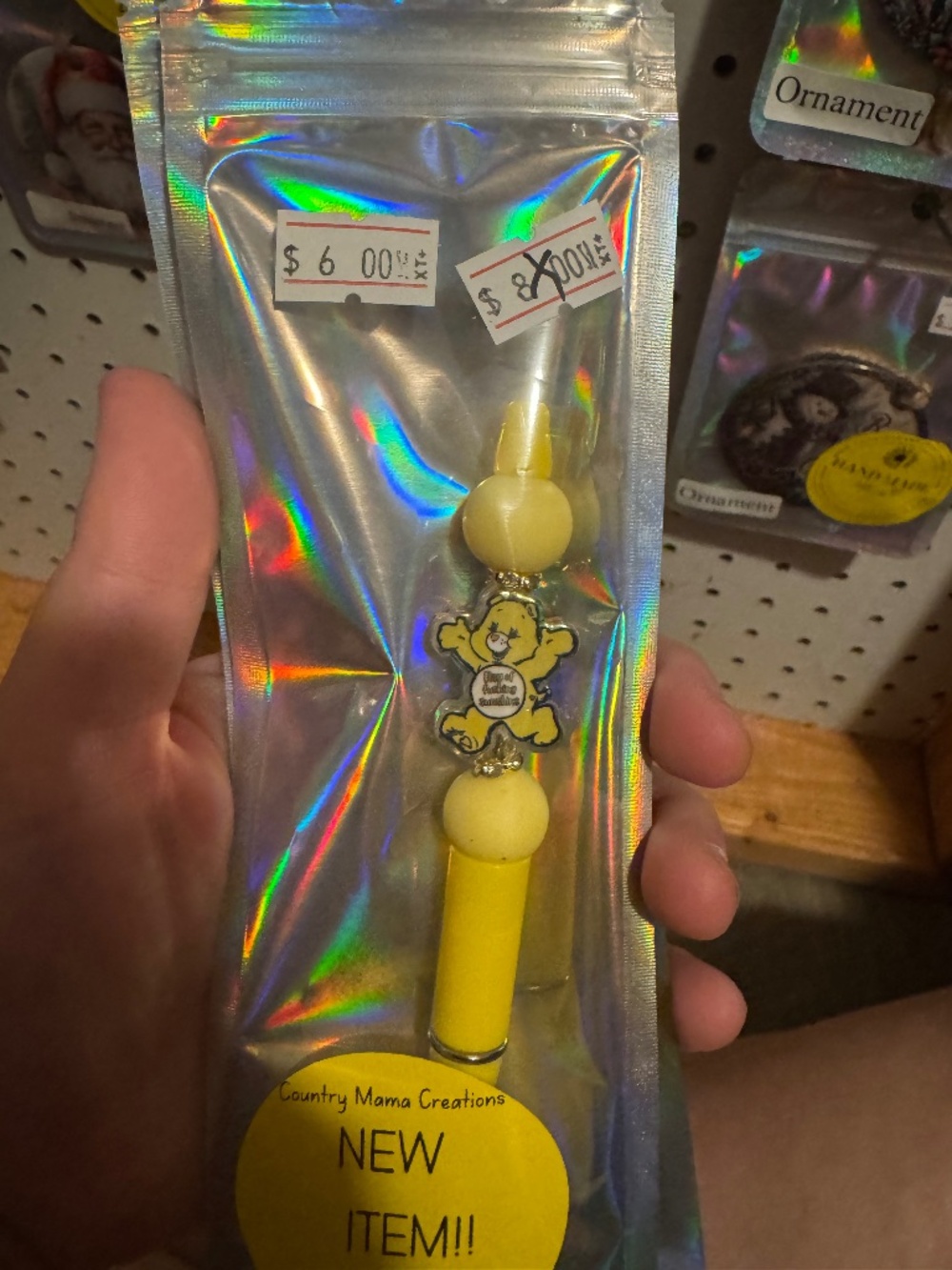 Yellow Swear Bear